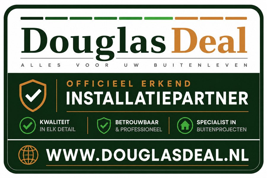 Officieel erkend installatiepartner van DouglasDeal